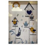 فرش کودک پرنده و گنجیشک