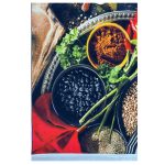 فرش اشپزخانه طرح ادویه جات