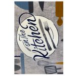 فرش کودک طرح وسایل آشپزخانه