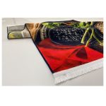 فرش اشپزخانه طرح ادویه جات