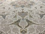 فرش ماشینی 1500 شانه طرح اصفهان نسکافه ایی - تصویر 4