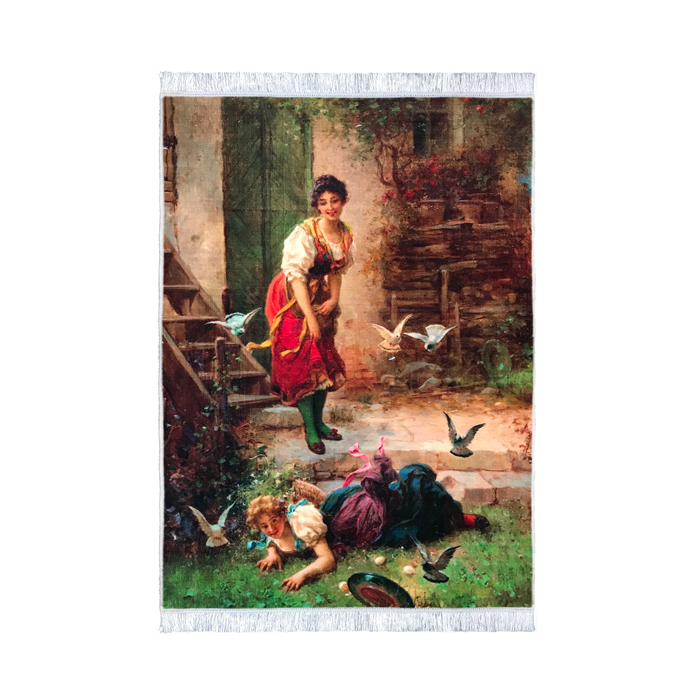 تابلو فرش فرانسوی تابلو فرش فرانسوی