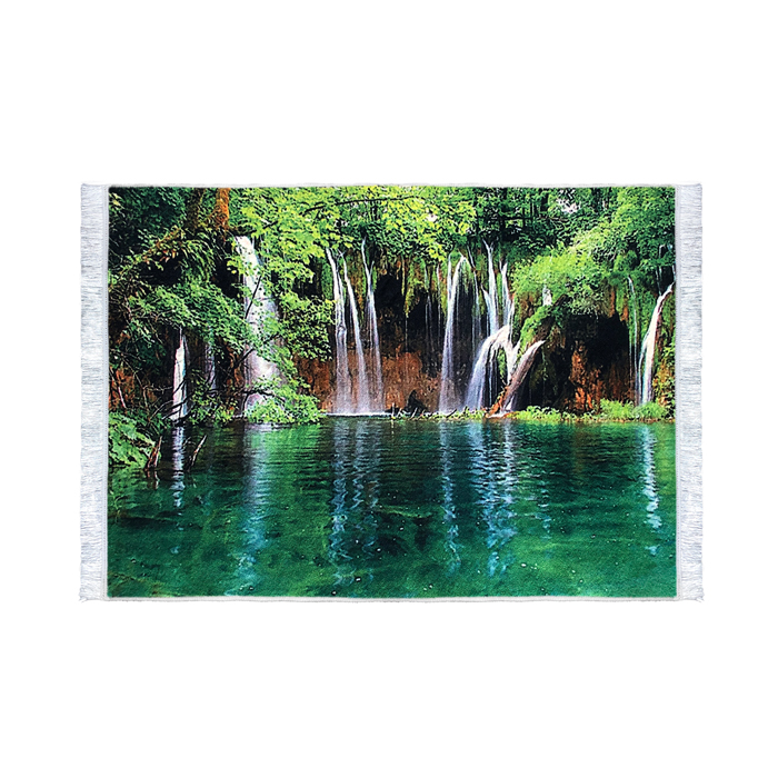 تابلو فرش کلاریس طرح آبشار تابلو فرش کلاریس طرح آبشار