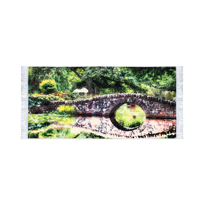 تابلو فرش کلاریس طرح پل سنگی تابلو فرش کلاریس طرح پل سنگی