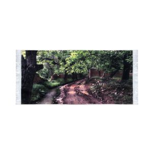 تابلو فرش کلاریس طرح جاده روستایی