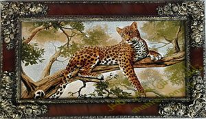 تابلو فرش ماشینی حیوانات