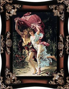 تابلو فرش فرانسوی