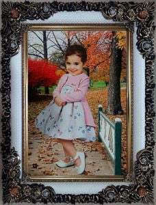 تابلو فرش چهره