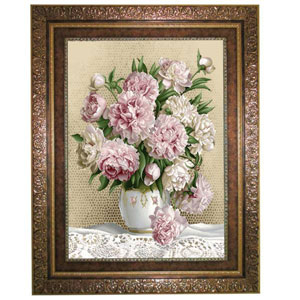 تابلو فرش گل