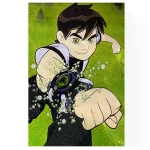 فرش ماشینی کودک طرح بن تن - تصویر 2