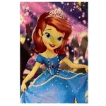 فرش ماشینی کودک طرح پرنسس سوفیا - تصویر 2