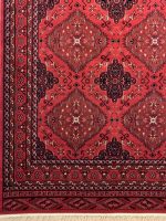 فرش ماشینی ترکمن 500 شانه طرح بلوچ کد B311 - تصویر 4