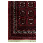 فرش ماشینی ترکمن 500 شانه طرح بلوچ کد B319 - تصویر 3