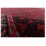 فرش ماشینی ترکمن 500 شانه طرح بلوچ کد B319 - تصویر 5