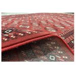 فرش ماشینی ترکمن 500 شانه طرح بلوچ کد B315 - تصویر 5