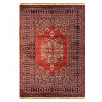 فرش ماشینی ترکمن 500 شانه طرح بلوچ کد B314