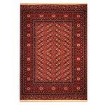 فرش ماشینی ترکمن 500 شانه طرح بلوچ کد B315