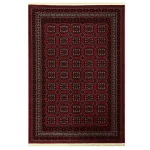 فرش ماشینی ترکمن 500 شانه طرح بلوچ کد B319