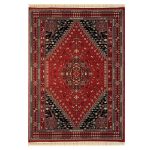 فرش ماشینی ترکمن 500 شانه طرح بلوچ کدB312