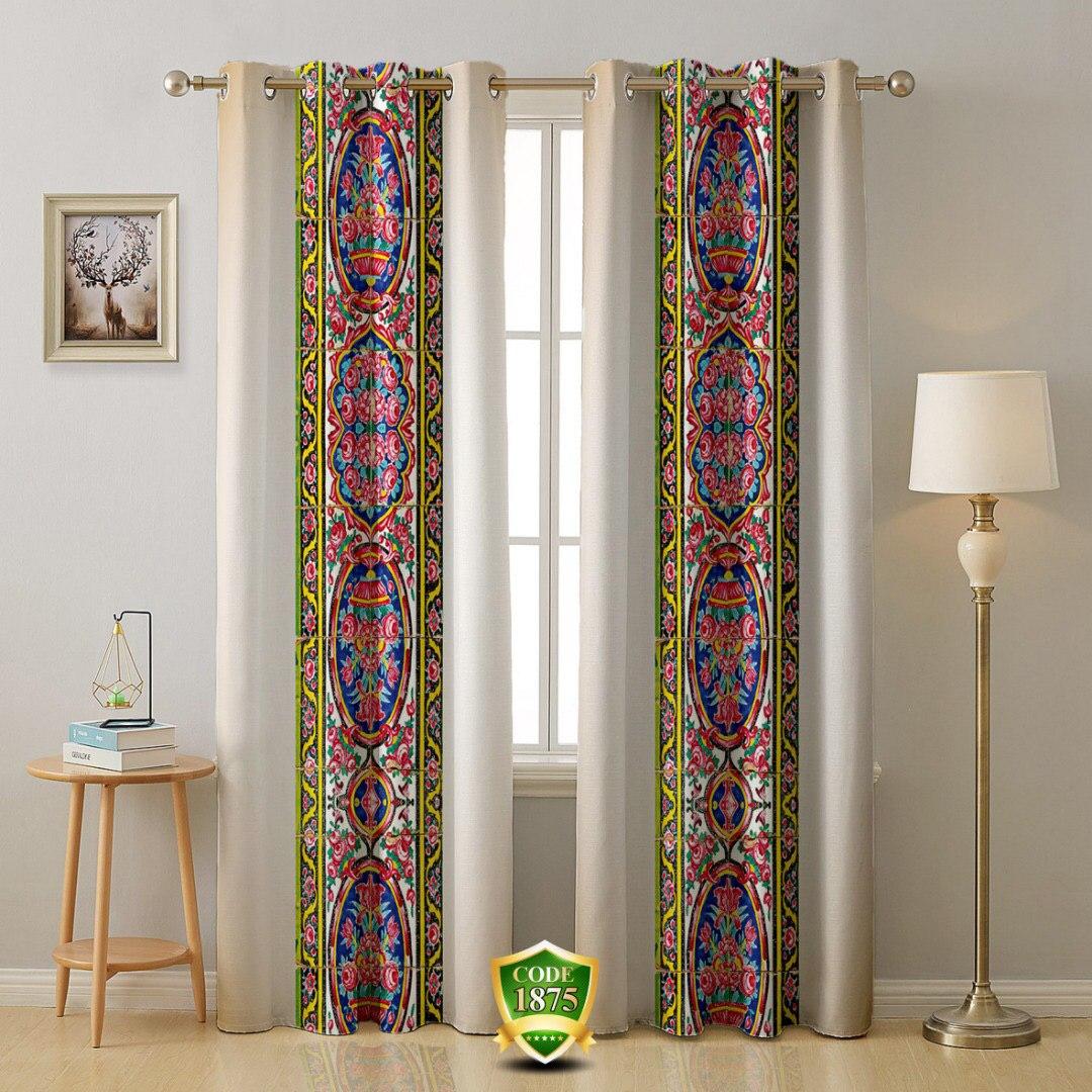 پرده مدرن آشپزخانه کد B197 پرده مدرن آشپزخانه کد B197