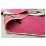 فرش کودک اختصاصی طرح کیتی صورتی - تصویر 3