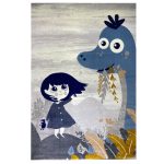 فرش کودک طرح ابر کدSB947