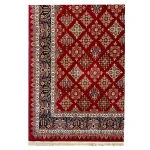 فرش گبه زمینه لاکی کد H50206 - تصویر 2