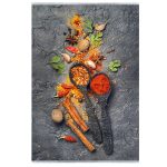 فرش اشپزخانه طرح قاشق ادویه کد 100492