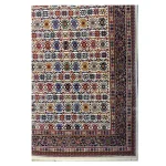 فرش بختیاری زمینه کرم کد H50211 - تصویر 2