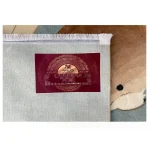 فرش خرس وماه زمینه دودی کد100289 - تصویر 5