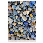 فرش فانتزی طرح سنگ رنگی کد100453 - تصویر 2