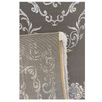 فرش مدرن طوسی نقره ایی کد S707 - تصویر 4