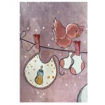 فرش کودک بندوخرگوش صورتی کد100237