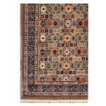 فرش گبه زمینه بژ بادامی کد H50210 - تصویر 2