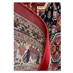 فرش گبه زمینه لاکی کد H50213 - تصویر 3