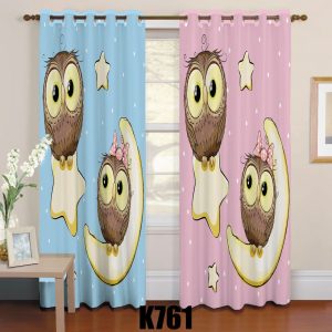 ست فرش پرده جغد وماه F318