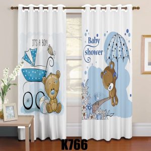 ست فرش پرده خرس وکالسکه F322