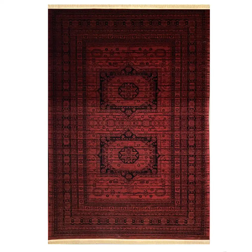 فرش-بلوچ-پتینه-اناری-کد-B332- فرش بلوچ پتینه اناری کد B332 - تصویر 1