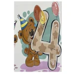 فرش خرس واعداد زمینه کرم کد100294 - تصویر 3