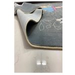 فرش کودک اختصاصی دختر پروانه طوسی - تصویر 3