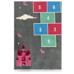 فرش کودک اختصاصی طرح جدول اعداد - تصویر 2