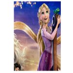 فرش کودک اختصاصی طرح گیسو کمند