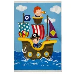 فرش کودک دزدان دریایی کوچک کد1012