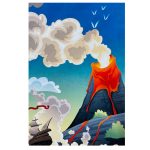 فرش کودک طرح دزد دریایی کد1006