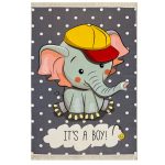 فرش کودک طرح فیل کوچولو کد1013