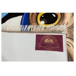 فرش  اختصاصی جغد دکوفان آبی کد1019 - تصویر 6