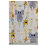 فرش اختصاصی فیل و زرافه کد1020 - تصویر 3