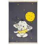 فرش کودک چاپی فیل و بادکنک