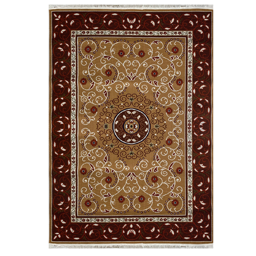 1 گلیم فرش طرح ترک کد PRMS647