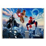 فرش کودک اختصاصی اسپایدرمن سوپرمن کد1030